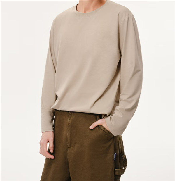 10A索罗娜、7A新疆棉:网易严选纯色长袖T恤2件69元半价狂促