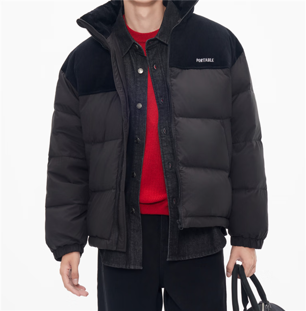 gxg.jeans男士短款立领羽绒服1.8折 限时到手222元