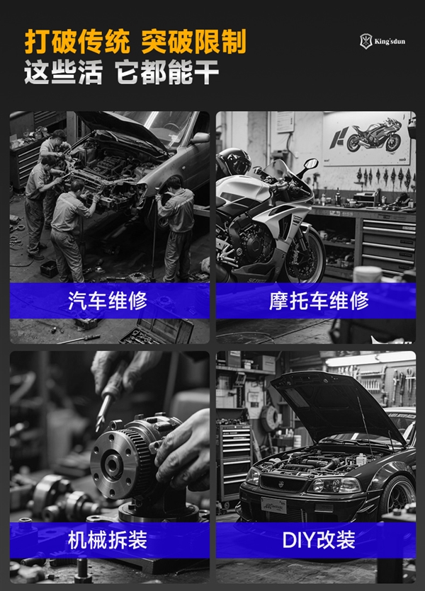 日常维修不求人 友福汽修工具套装46件套16.9元大促