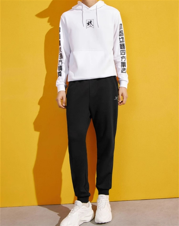 加绒款同价！特步针织运动裤43元2.4折上新发车