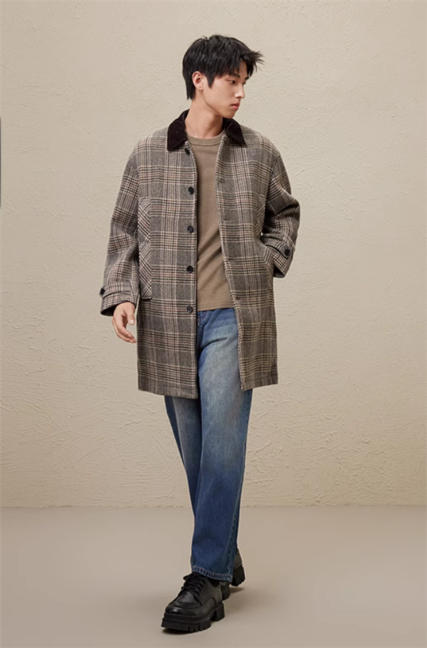 断码清仓：GXG男士羽绒服/毛呢大衣 限时204元大促