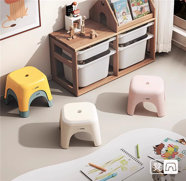 强力承重+防滑脚垫：禧天龙塑料矮凳8.6元起闭眼囤