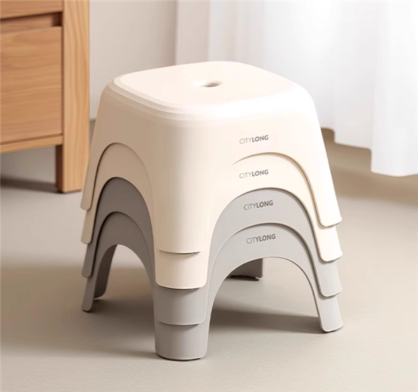 强力承重+防滑脚垫：禧天龙塑料矮凳8.6元起闭眼囤