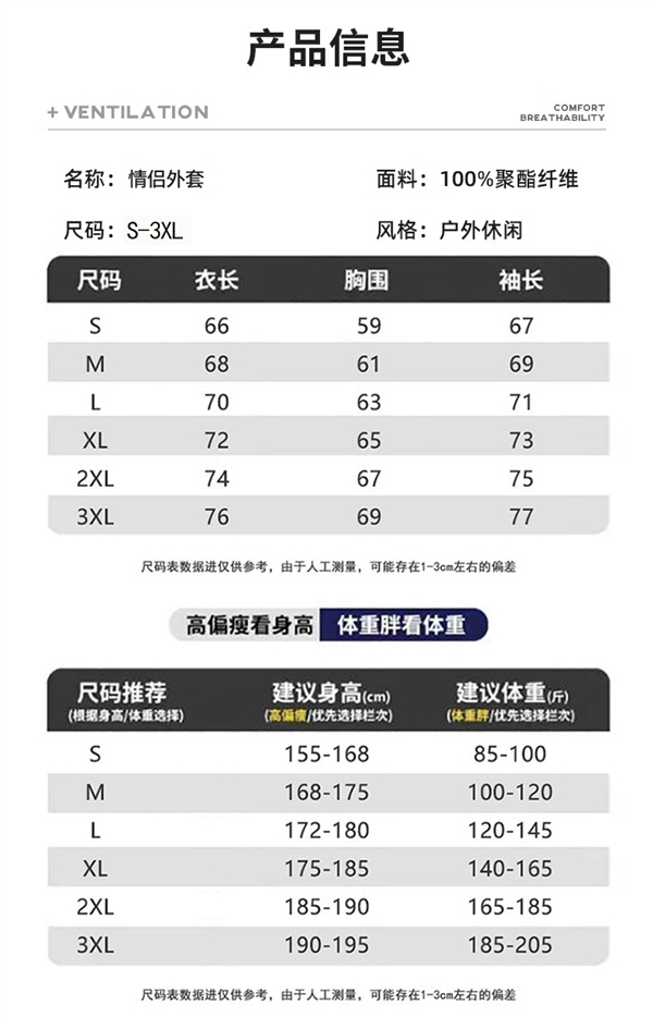 防水防风 Jeep冲锋外套/棉服57元探底(三合一款157元)