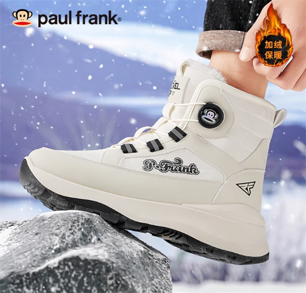 大嘴猴男鞋旗舰店:19款加绒雪地靴53元大促