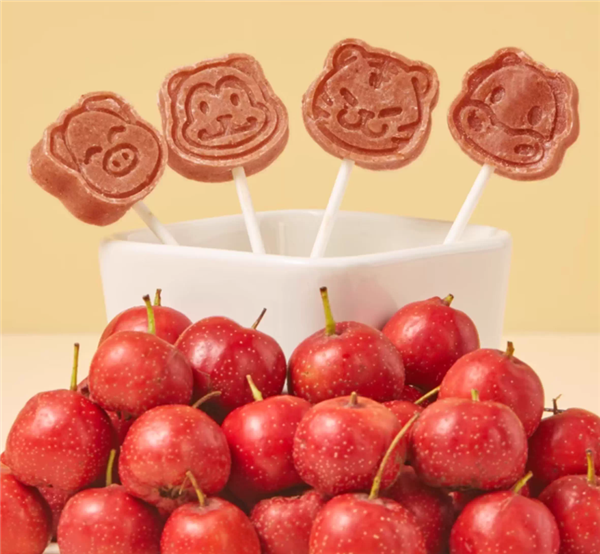 配料表简单 沂蒙公社山楂棒棒糖大促 19元50支