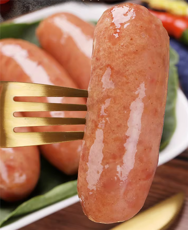 肉含量85%：林饱饱火山石烤肠24.8元40根大促