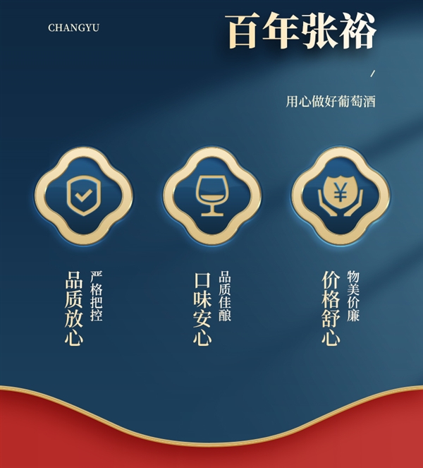 自饮送礼两相宜!张裕半甜红葡萄酒19.9/瓶探底大促