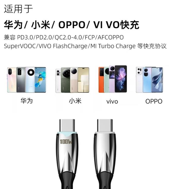 喜美诺60W快充C-C数据线5元狂促 原价29.9元