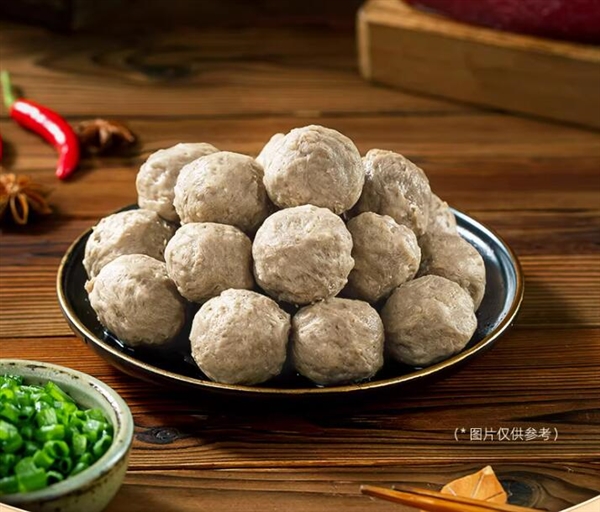 肉含量≥90%：海底捞潮汕牛肉丸77元2.7斤大促
