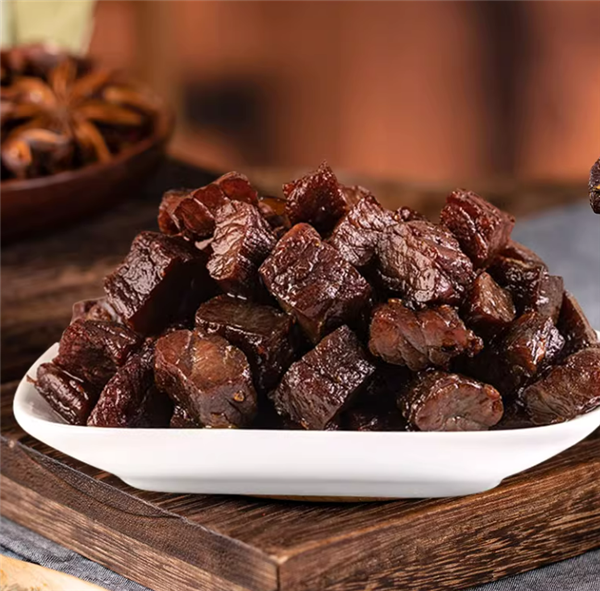 整肉原切不掺杂:1号牧场风干黄牛肉33元半斤