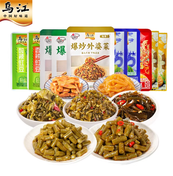 拌面就馒头绝配：乌江榨菜/海带等15元1.5斤速囤