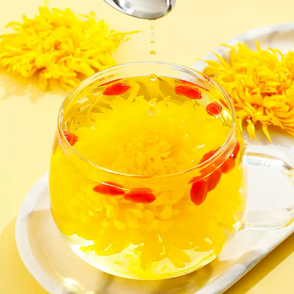 一杯一朵菊花 好看又好喝！金丝皇菊50朵发车：5.9元包邮