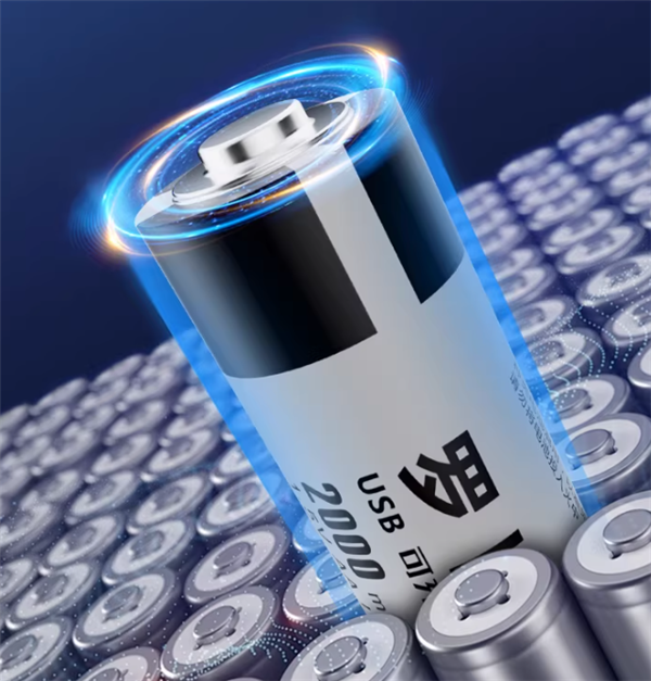 Type-C直充 罗卜微能5号2000mWh充电电池 2节15.9元