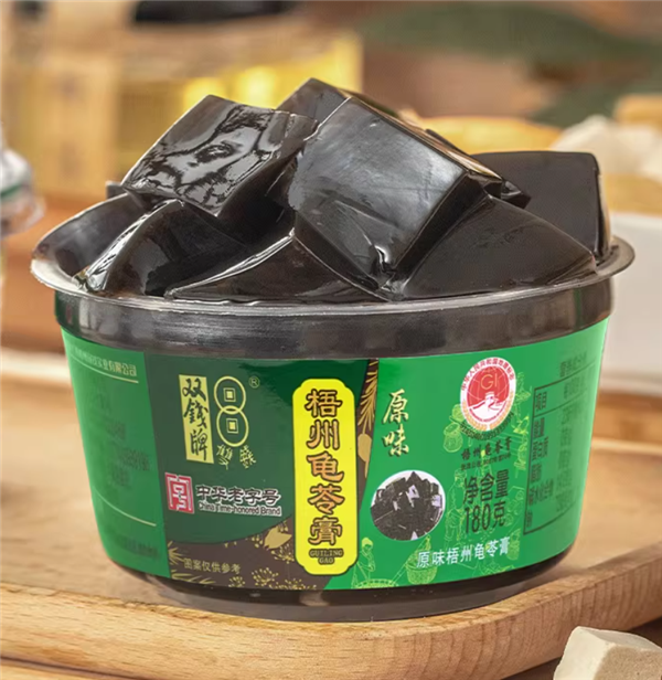 古方好膏果冻口感:双钱牌龟苓膏1.65元/碗大促