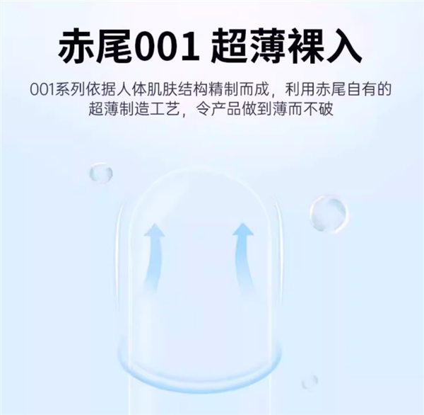 001独有超薄工艺:赤尾安全套22只到手9.9元