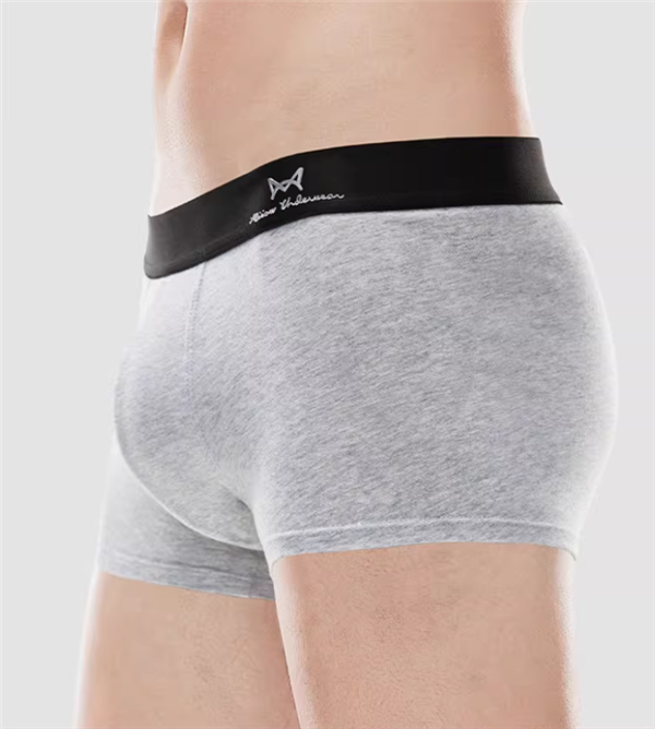 新疆长绒棉、3A级抑菌:猫人纯棉男士内裤3条/29.9元