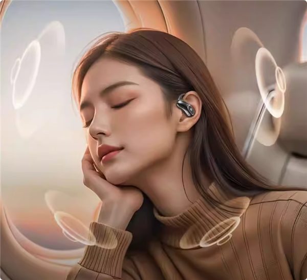 零感开放不压耳:爱国者挂耳式蓝牙耳机42元新品大促