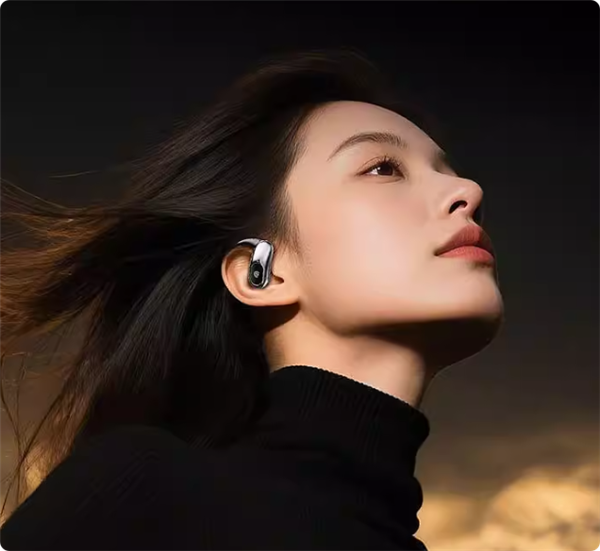 零感开放不压耳:爱国者挂耳式蓝牙耳机42元新品大促