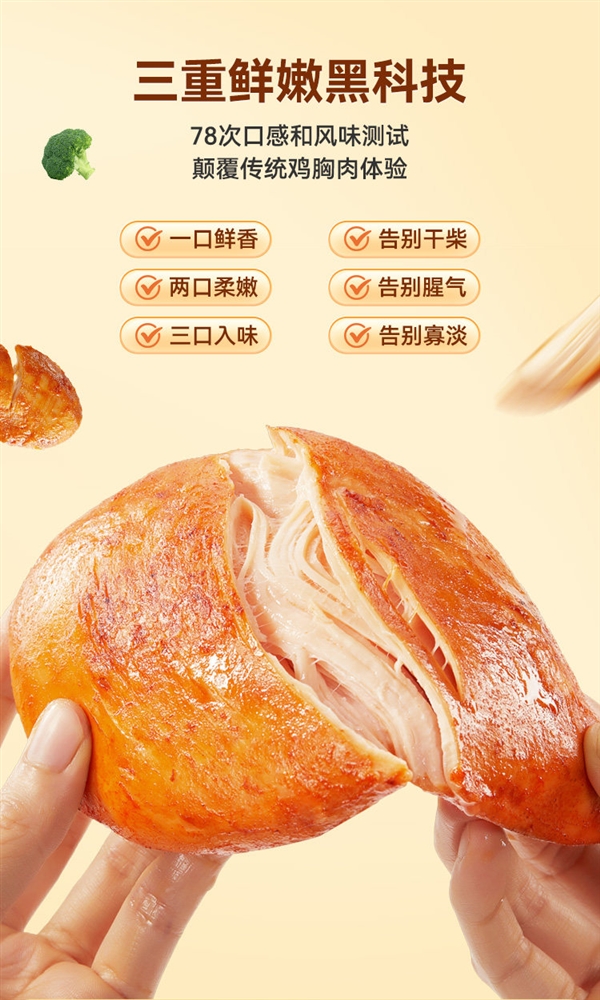 吃比运动减肥更快！袋鼠先生鸡胸肉发车：立减10元