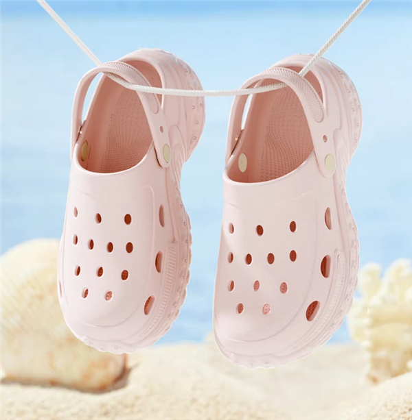 EVA缓震软回弹 Chokichoki涉水洞洞鞋大促 到手18.9元