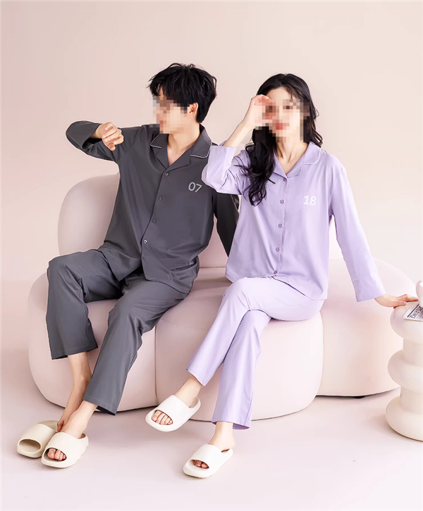 甄选新疆长绒棉：安比斯睡衣套装51元起换季发车