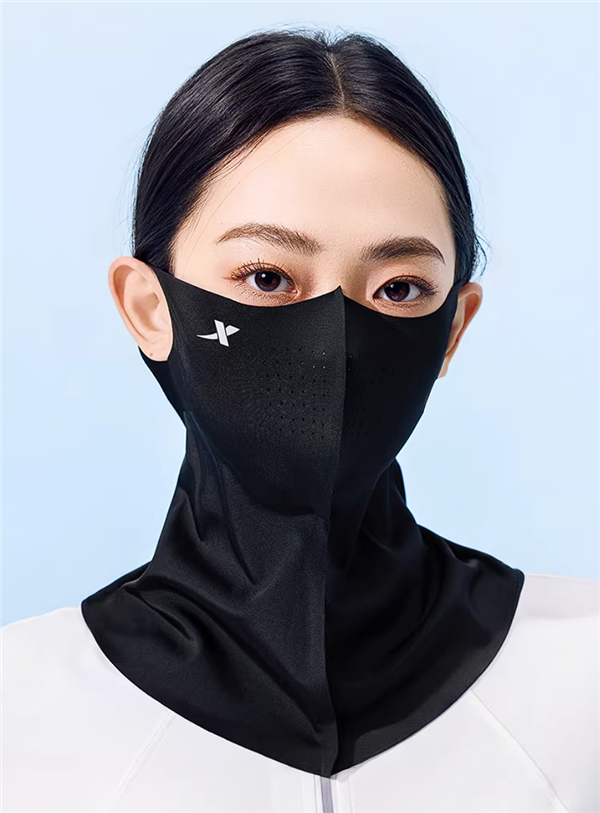 护颈一体更全面！特步防晒脸基尼面罩9.9元大促