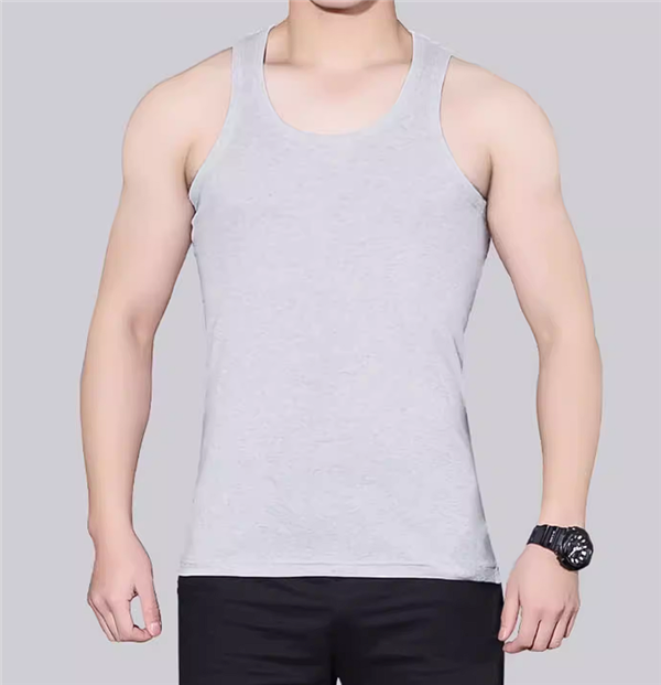 新疆长绒棉+40支高密纱线：基达纯棉背心9.4元闭眼囤