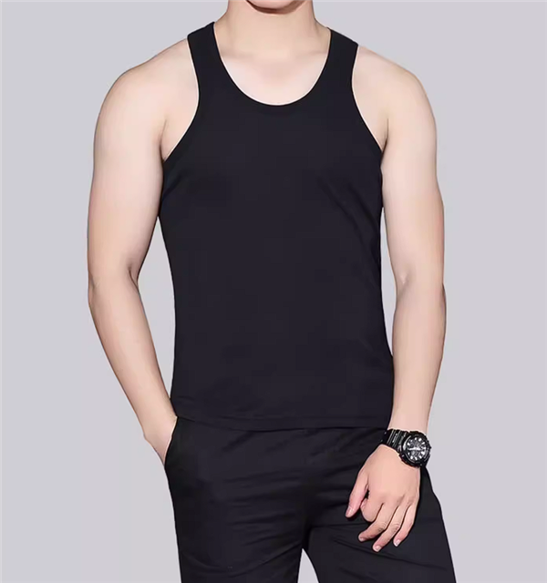 新疆长绒棉+40支高密纱线：基达纯棉背心9.4元闭眼囤