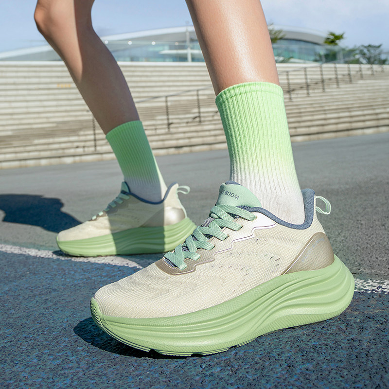 JUSTBOOM嘉适步新款跑步运动鞋增高厚底女鞋网红透气情侣休闲鞋潮