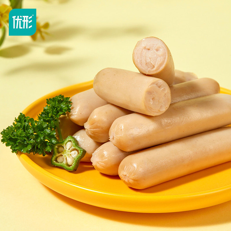 【满10件包邮】优形鸡胸肉高蛋白鸡肉零食饱腹代餐鸡胸肉肠鸡肉丸