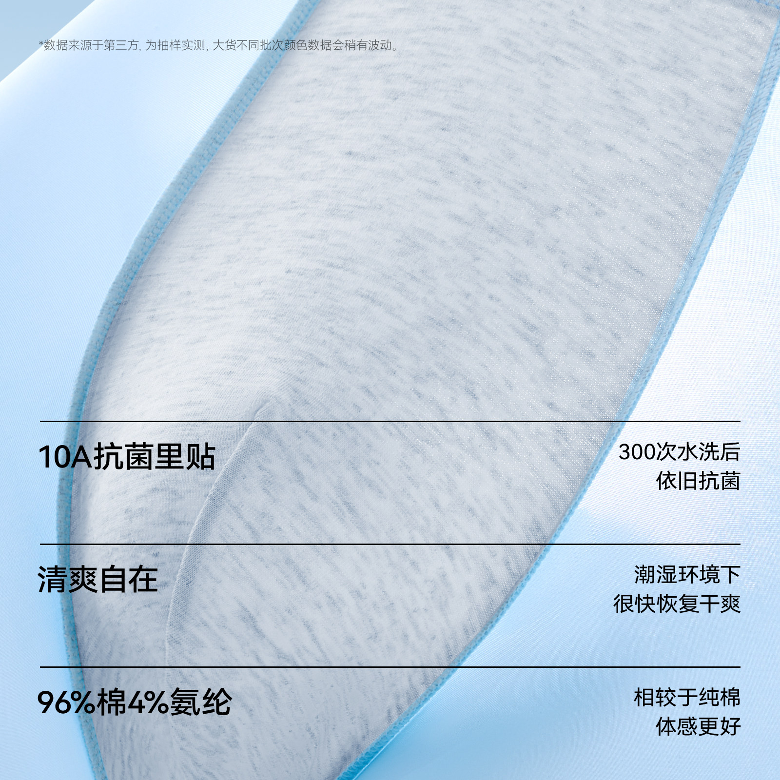 草本初色男士内裤冰丝无痕10A抑菌透气裆2026新款凉感轻薄四角裤
