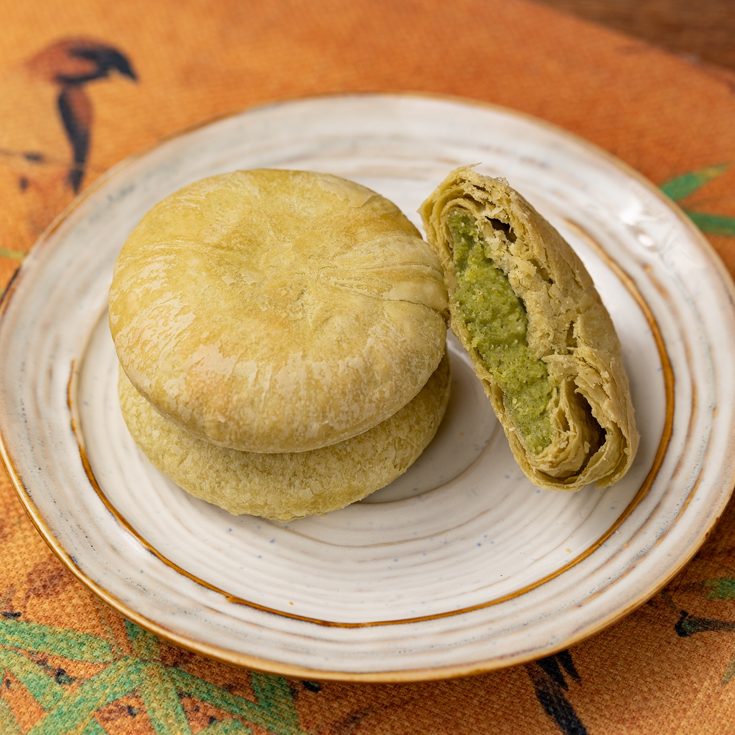 杨先生茉莉龙井茶酥传统糕点小吃杭州特产下午茶点心零食苏式月饼