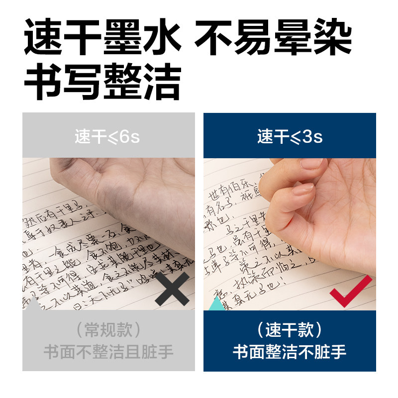 得力钢笔三年级学生专用墨囊钢笔矫姿小学生四年级字帖练字六年级墨囊式高颜值旋转上墨高颜值可替换